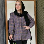 شکت چهارخونه پاییزه - مانتو پاتریس رشت