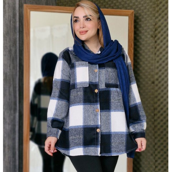 شکت فوتر چهارخونه - مانتو پاتریس رشت