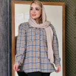 شکت فوتر چهارخونه - مانتو پاتریس رشت