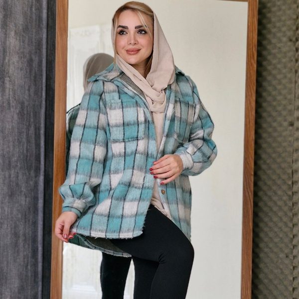 شکت فوتر چهارخونه - مانتو پاتریس رشت