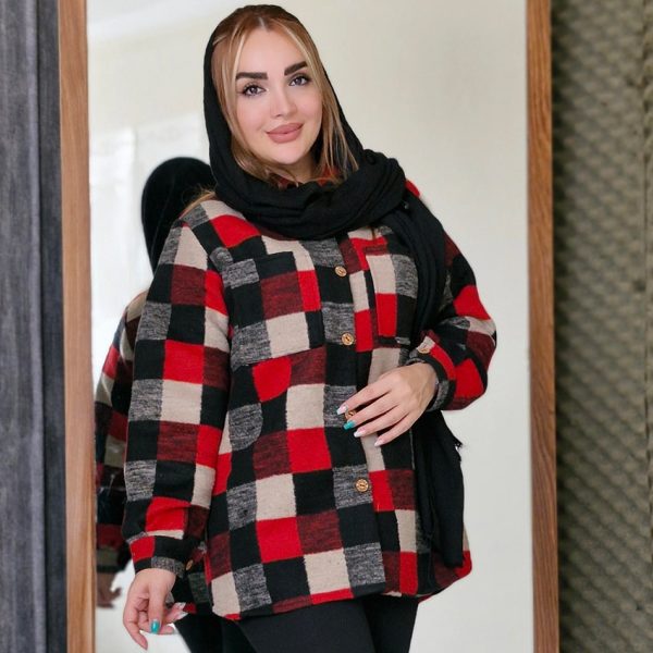 شکت چهارخونه پشمی