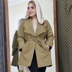 بارانی بغل جیب - مانتو پاتریس رشت