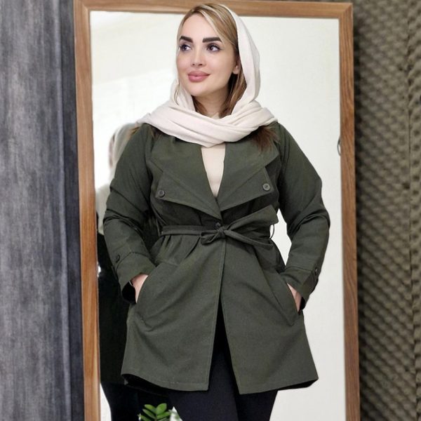 بارانی بغل جیب - مانتو پاتریس رشت