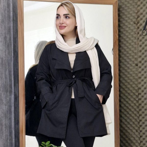 بارانی بغل جیب - مانتو پاتریس رشت