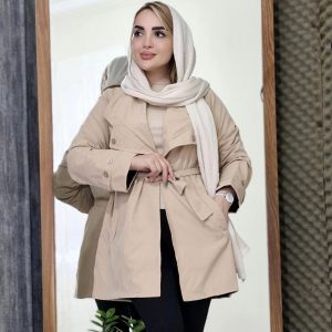 بارانی بغل جیب - مانتو پاتریس رشت