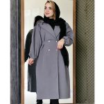 بارانی بلند پشت کش - مانتو پاتریس رشت