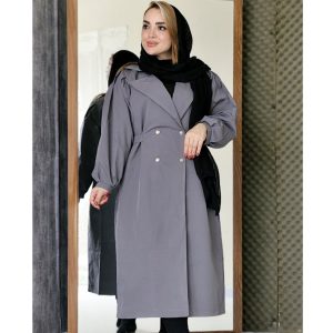 بارانی بلند پشت کش - مانتو پاتریس رشت