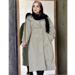 بارانی بلند پشت کش - مانتو پاتریس رشت