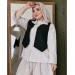 شومیز جلیقه لینن - مانتو پاتریس رشت