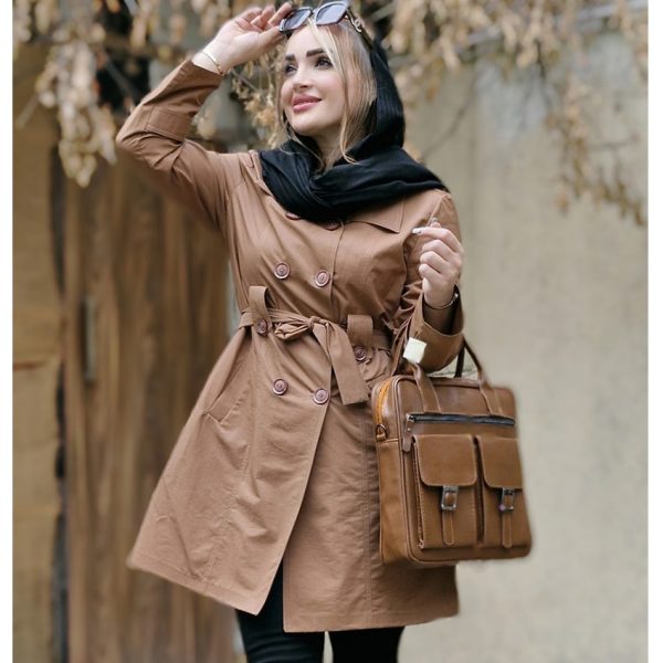 بارانی سرشونه سگک - مانتو پاتریس رشت