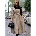 بارانی بلند کلوش - مانتو پاتریس رشت