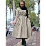 بارانی بلند کلوش - مانتو پاتریس رشت