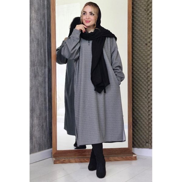 هودی بلند کلاهدار - مانتو پاتریس رشت