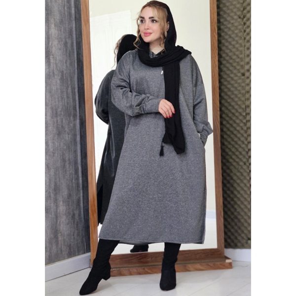 هودی بلند کلاهدار - مانتو پاتریس رشت