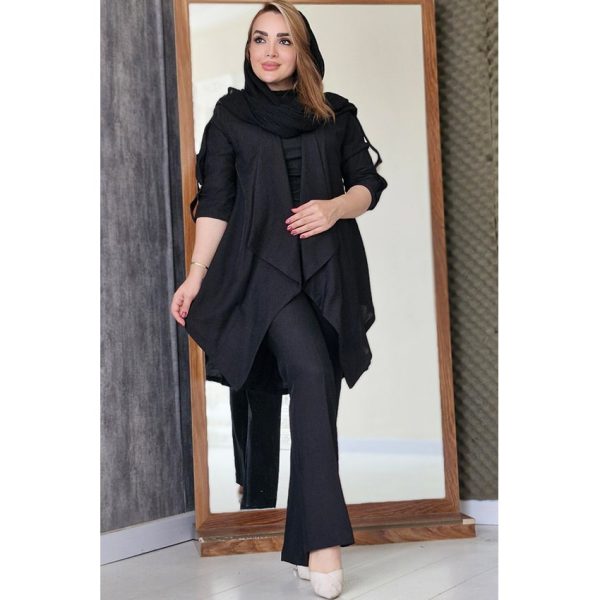 77700196-2-min ست مانتو شلوار یقه شکاری