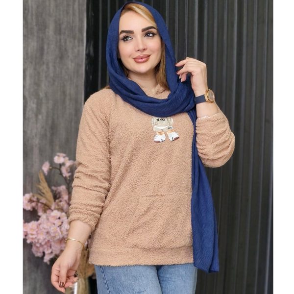 هودی تدی چاپ دار - مانتو پاتریس رشت