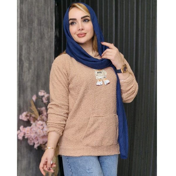 هودی تدی چاپ دار - مانتو پاتریس رشت