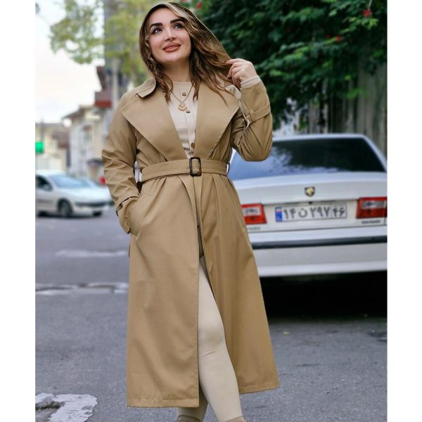 بارانی سانتانا کلاهدار - مانتو پاتریس رشت