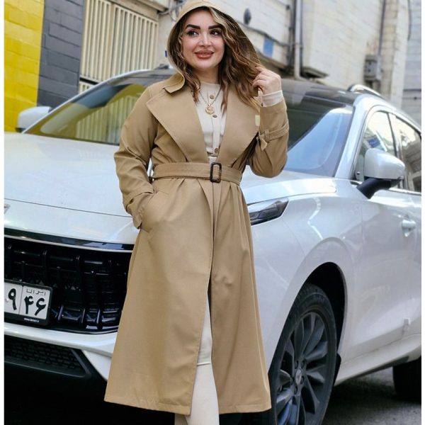 بارانی سانتانا کلاهدار - مانتو پاتریس رشت