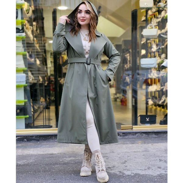 بارانی سانتانا کلاهدار - مانتو پاتریس رشت