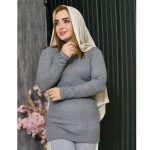 تونیک فانریپ آستین دکمه - مانتو پاتریس رشت