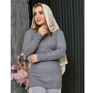 تونیک فانریپ آستین دکمه - مانتو پاتریس رشت
