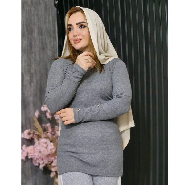 تونیک فانریپ آستین دکمه - مانتو پاتریس رشت