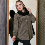 مانتو مخمل کبریتی پاییزه - مانتو پاتریس رشت