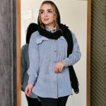 مانتو مخمل کبریتی پاییزه - مانتو پاتریس رشت