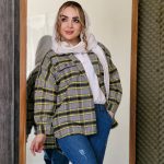 مانتو چهارخونه پاییزه موهر - مانتو پاتریس رشت