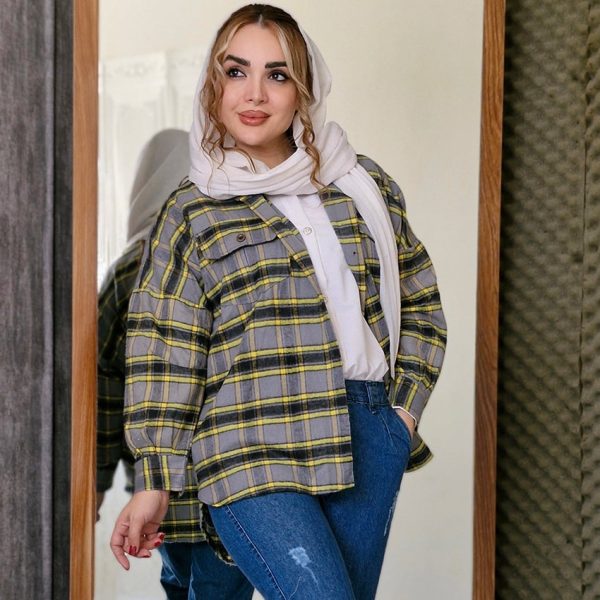 مانتو چهارخونه پاییزه موهر - مانتو پاتریس رشت