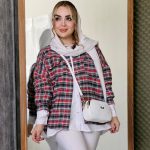 مانتو چهارخونه پاییزه موهر - مانتو پاتریس رشت