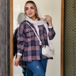 مانتو چهارخونه پاییزه موهر - مانتو پاتریس رشت