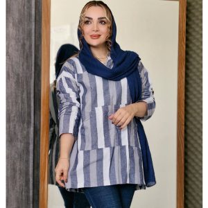 هودی موهر راه راه - مانتو پاتریس رشت