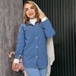 مانتو کتان کش دو جیب - مانتو پاتریس رشت