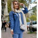 مانتو کتان کش دو جیب - مانتو پاتریس رشت