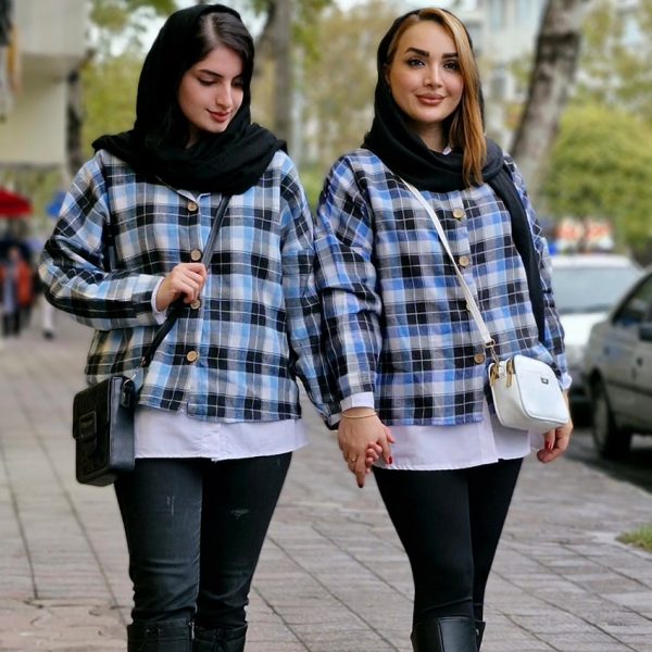 مانتو چهارخونه موهر - مانتو پاتریس رشت