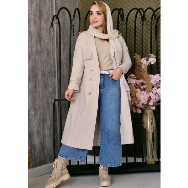 بارانی ژیله دار - مانتو پاتریس رشت