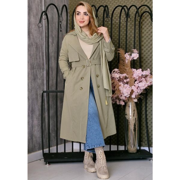 بارانی ژیله دار - مانتو پاتریس رشت