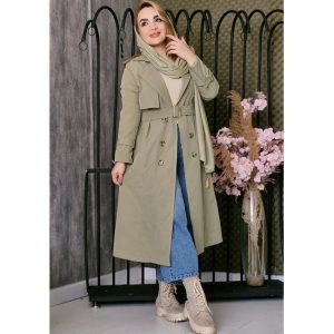 بارانی ژیله دار - مانتو پاتریس رشت