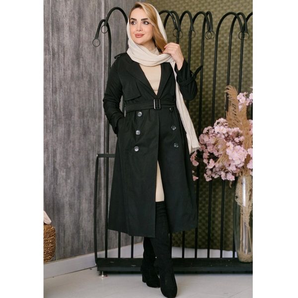 بارانی ژیله دار - مانتو پاتریس رشت