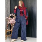 ست کت شلوار مخمل کبریتی - مانتو پاتریس رشت