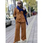 ست کت شلوار مخمل کبریتی - مانتو پاتریس رشت