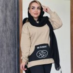 هودی بغل بند چاپی - مانتو پاتریس رشت
