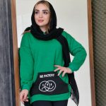 هودی بغل بند چاپی - مانتو پاتریس رشت