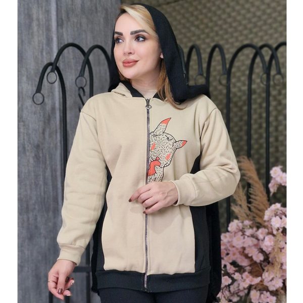 سویشرت چاپی خرگوش - مانتو پاتریس رشت