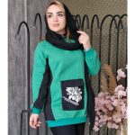 هودی دورس چاپ گل مانتو پاتریس رشت