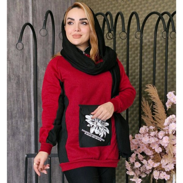 هودی دورس چاپ گل مانتو پاتریس رشت