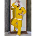 ست بلوز شلوار چاپی - مانتو پاتریس رشت