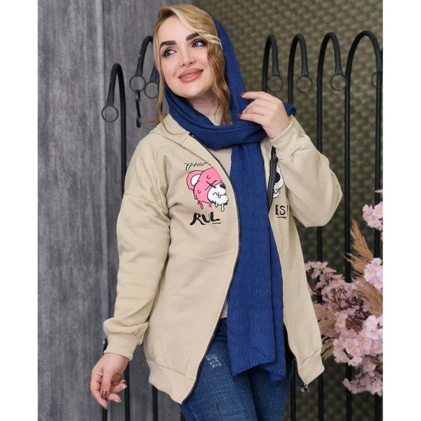 سویشرت چاپی خرس - مانتو پاتریس رشت